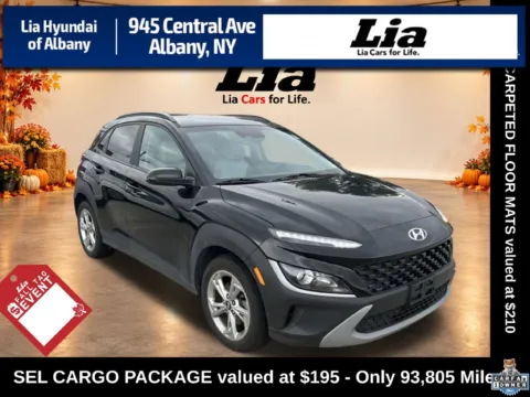 Black 2023 Hyundai Kona SEL for sale in Albany, NY