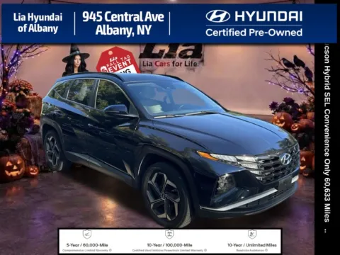 Blue 2023 Hyundai Tucson Hybrid SEL Convenience for sale in Albany, NY