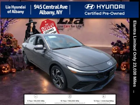 Gray 2025 Hyundai Elantra Limited for sale in Albany, NY