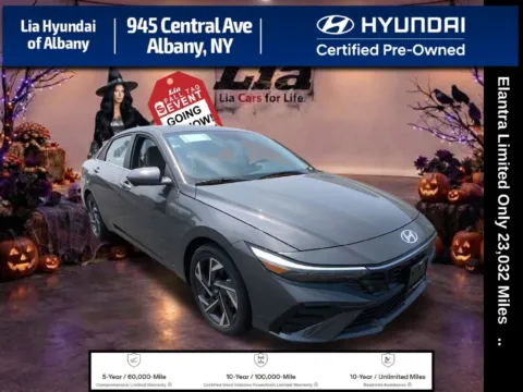 Gray 2025 Hyundai Elantra Limited for sale in Albany, NY