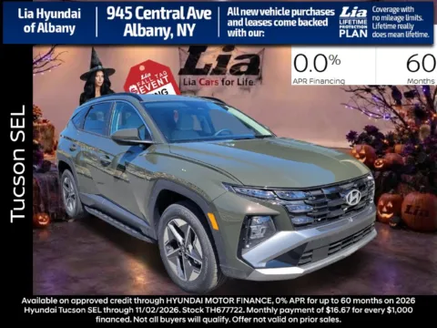 Green 2026 Hyundai Tucson SEL for sale in Albany, NY