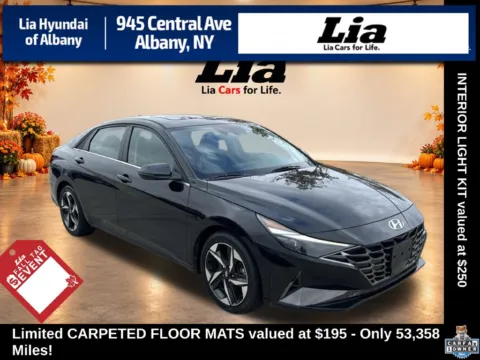 Black 2022 Hyundai Elantra Limited for sale in Albany, NY