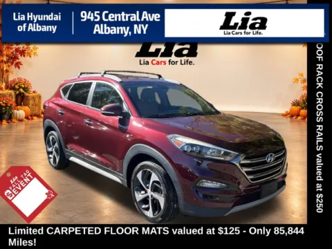 Red 2018 Hyundai Tucson Limited for sale in Albany, NY