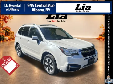 White 2018 Subaru Forester 2.5i Limited for sale in Albany, NY