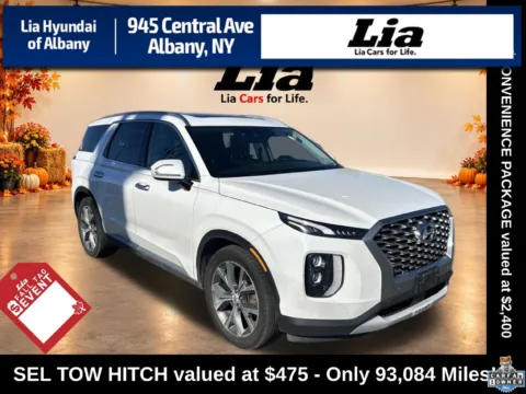 White 2021 Hyundai Palisade SEL for sale in Albany, NY