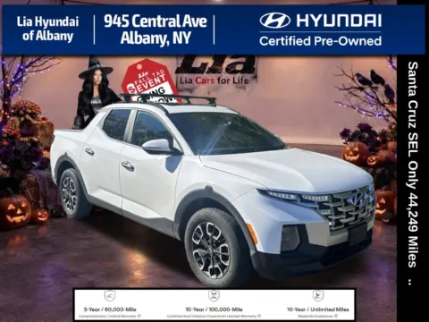 White 2024 Hyundai Santa Cruz SEL for sale in Albany, NY