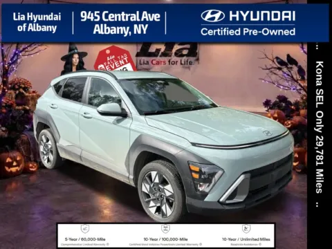 Green 2024 Hyundai Kona SEL for sale in Albany, NY