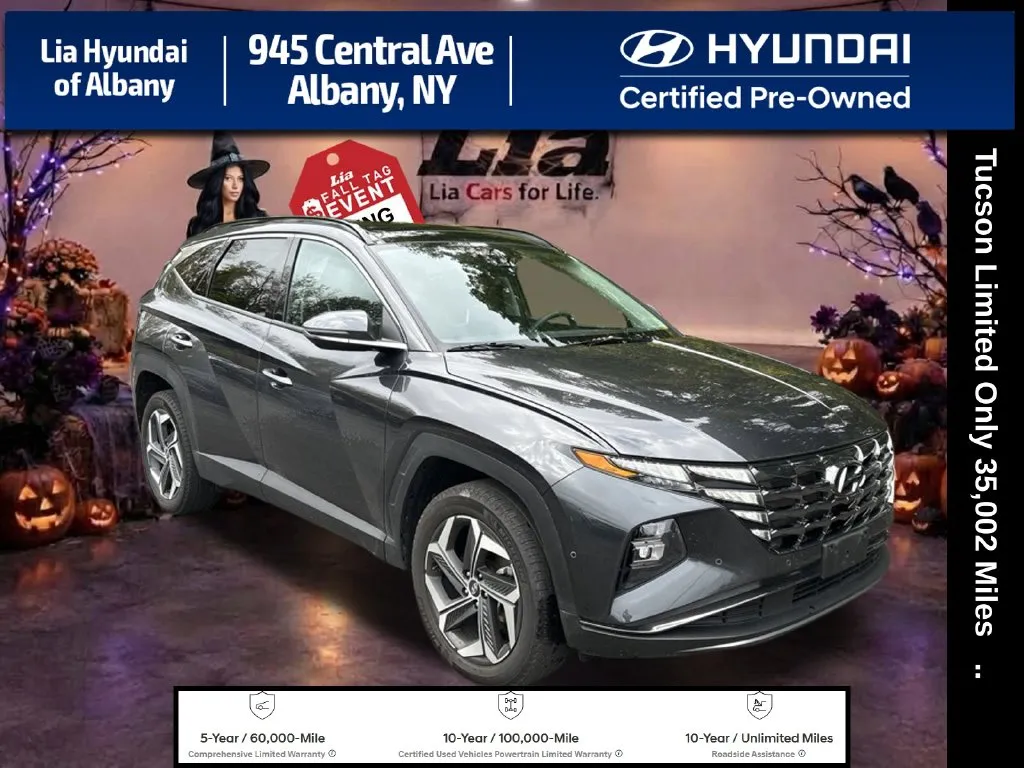 Gray 2023 Hyundai Tucson Limited for sale in Albany, NY
