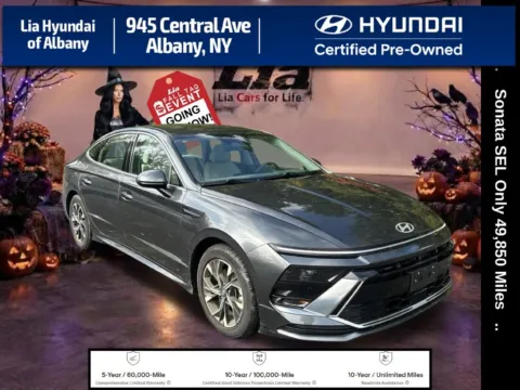 Gray 2024 Hyundai Sonata SEL for sale in Albany, NY