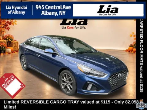 Blue 2019 Hyundai Sonata Limited for sale in Albany, NY