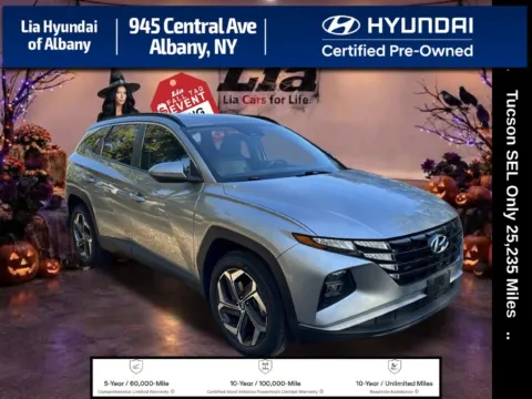 Silver 2023 Hyundai Tucson SEL for sale in Albany, NY
