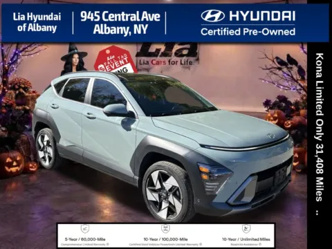 Green 2024 Hyundai Kona Limited for sale in Albany, NY