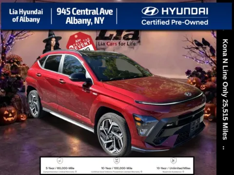 Red 2024 Hyundai Kona N Line for sale in Albany, NY