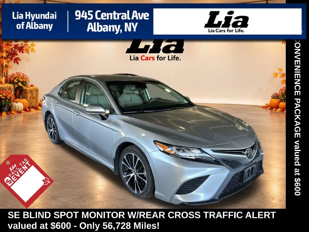 Silver 2019 Toyota Camry SE for sale in Albany, NY