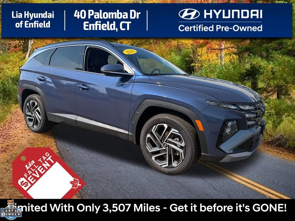 Blue 2026 Hyundai Tucson Limited for sale in Enfield, CT