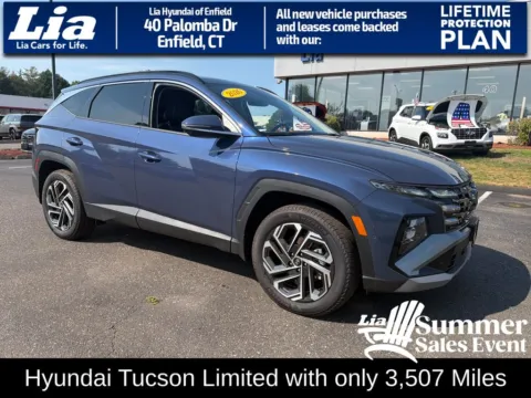 Blue 2026 Hyundai Tucson Limited for sale in Enfield, CT