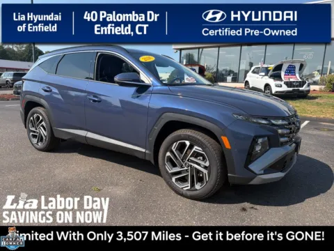 Blue 2026 Hyundai Tucson Limited for sale in Enfield, CT