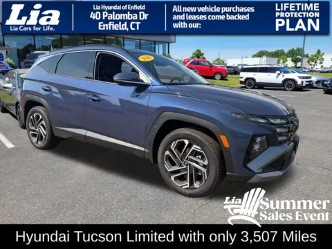 Blue 2026 Hyundai Tucson Limited for sale in Enfield, CT