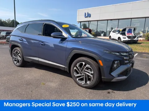 Blue 2026 Hyundai Tucson Limited for sale in Enfield, CT