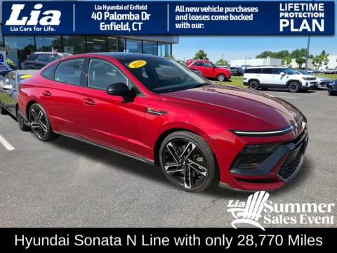 Red 2024 Hyundai Sonata N Line for sale in Enfield, CT