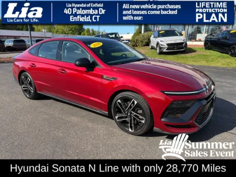 Red 2024 Hyundai Sonata N Line for sale in Enfield, CT