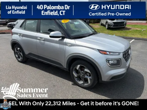 Silver 2025 Hyundai Venue SEL for sale in Enfield, CT