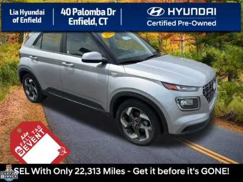Silver 2025 Hyundai Venue SEL for sale in Enfield, CT