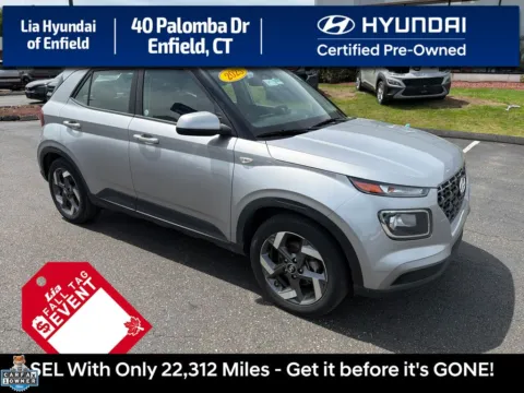 Silver 2025 Hyundai Venue SEL for sale in Enfield, CT