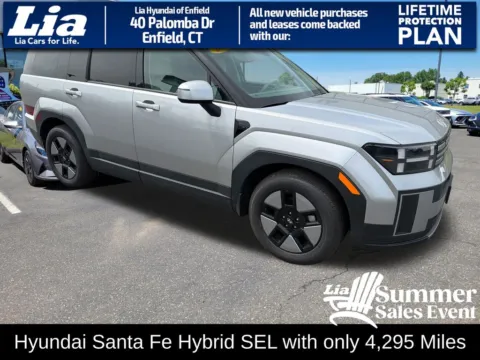 Silver 2026 Hyundai Santa Fe Hybrid SEL for sale in Enfield, CT
