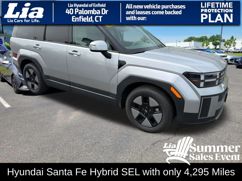 Silver 2026 Hyundai Santa Fe Hybrid SEL for sale in Enfield, CT
