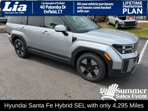 Silver 2026 Hyundai Santa Fe Hybrid SEL for sale in Enfield, CT