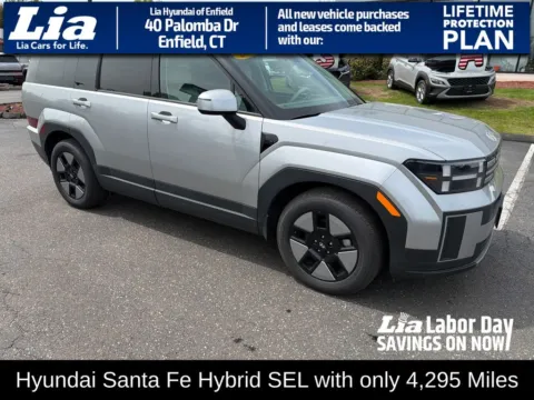 Silver 2026 Hyundai Santa Fe Hybrid SEL for sale in Enfield, CT