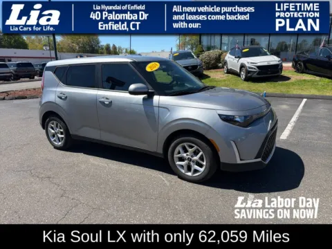 Gray 2024 Kia Soul LX for sale in Enfield, CT