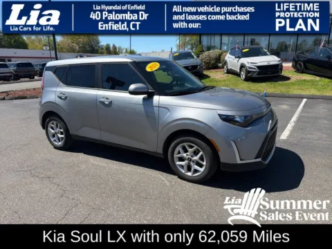 Gray 2024 Kia Soul LX for sale in Enfield, CT