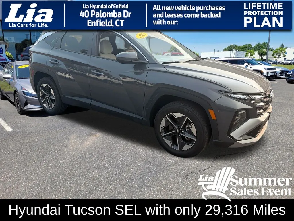 Gray 2025 Hyundai Tucson SEL for sale in Enfield, CT