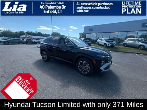 Black 2026 Hyundai Tucson Limited for sale in Enfield, CT