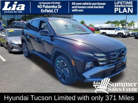 Black 2026 Hyundai Tucson Limited for sale in Enfield, CT