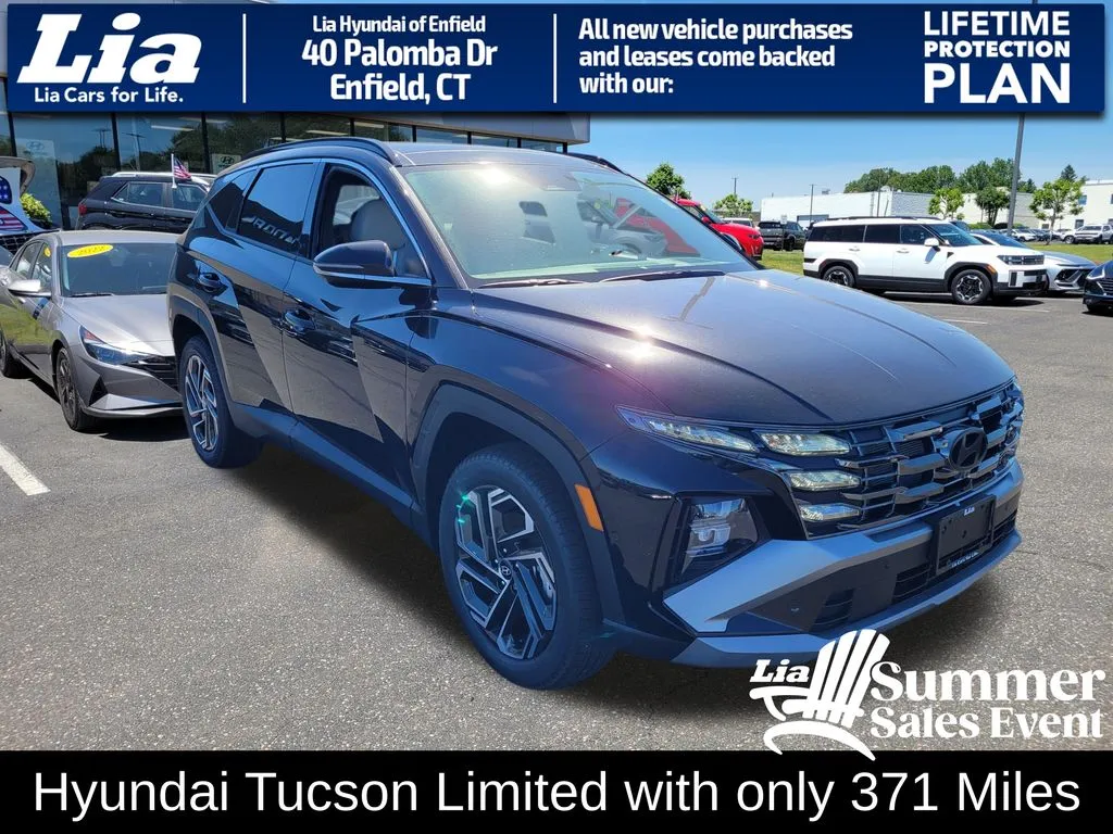 Black 2026 Hyundai Tucson Limited for sale in Enfield, CT