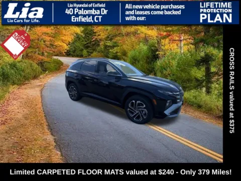 Black 2026 Hyundai Tucson Limited for sale in Enfield, CT