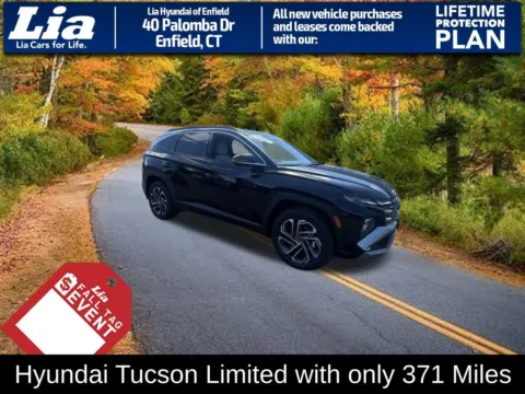 Black 2026 Hyundai Tucson Limited for sale in Enfield, CT
