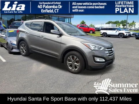 Gray 2015 Hyundai Santa Fe Sport for sale in Enfield, CT