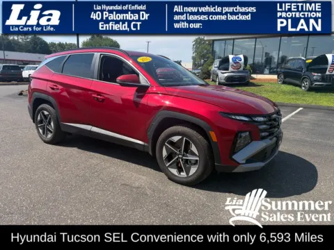 Red 2025 Hyundai Tucson SEL Convenience for sale in Enfield, CT