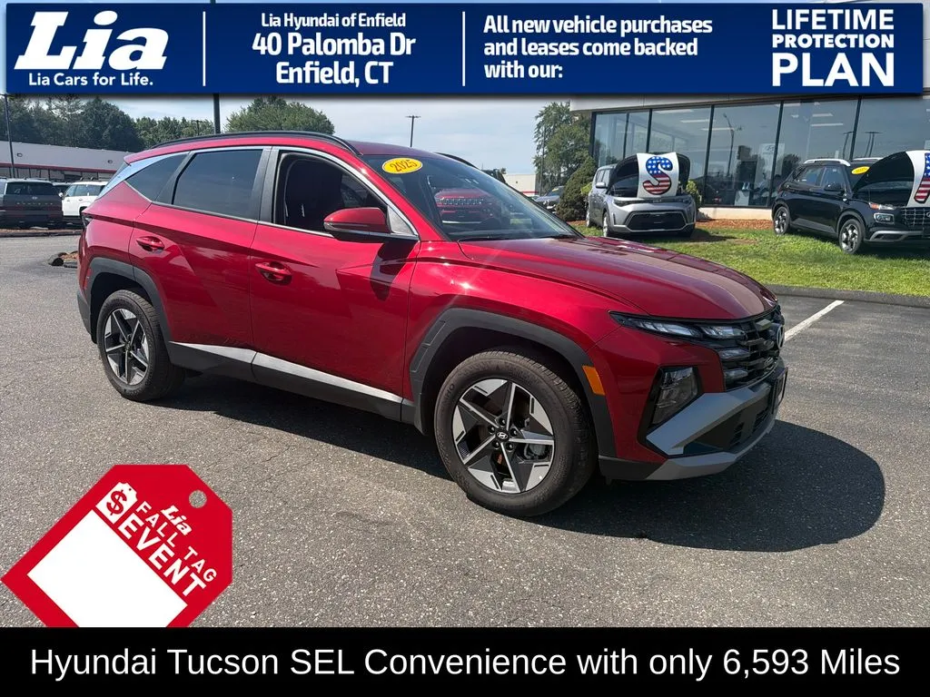 Red 2025 Hyundai Tucson SEL Convenience for sale in Enfield, CT