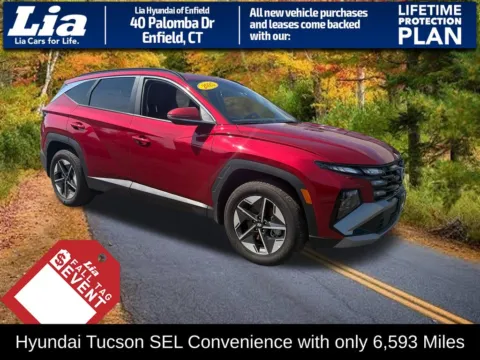 Red 2025 Hyundai Tucson SEL Convenience for sale in Enfield, CT
