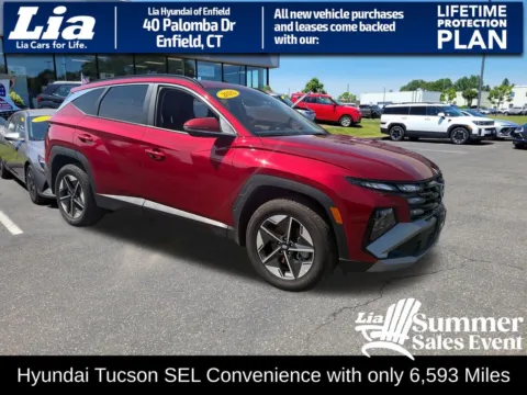 Red 2025 Hyundai Tucson SEL Convenience for sale in Enfield, CT