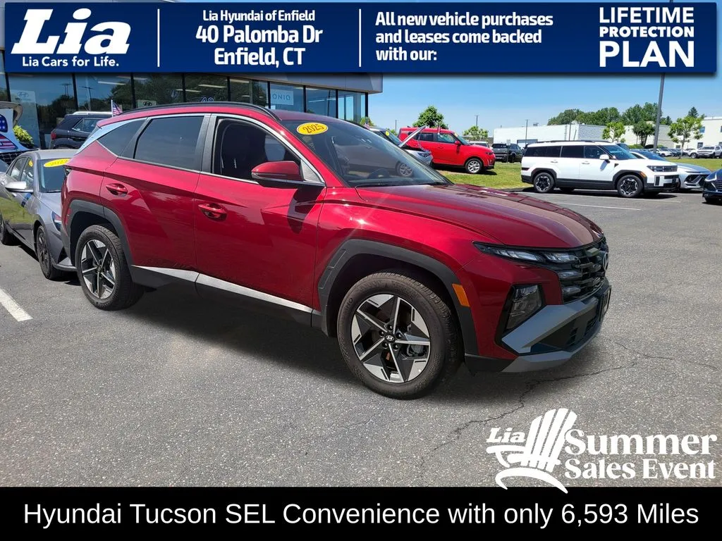 Red 2025 Hyundai Tucson SEL Convenience for sale in Enfield, CT