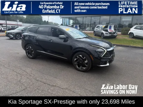 Black 2024 Kia Sportage SX-Prestige for sale in Enfield, CT