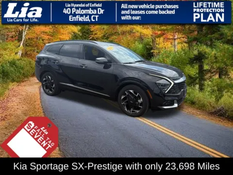 Black 2024 Kia Sportage SX-Prestige for sale in Enfield, CT