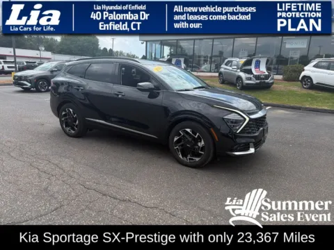 Black 2024 Kia Sportage SX-Prestige for sale in Enfield, CT