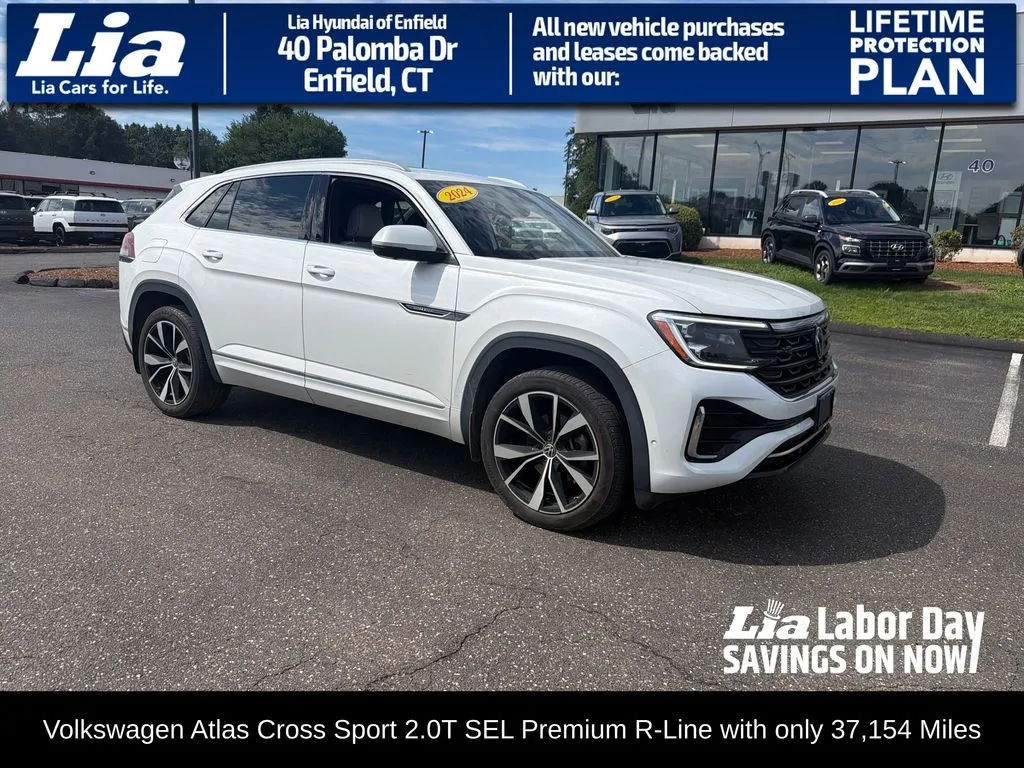 Unknown 2024 Volkswagen Atlas Cross Sport 2.0T SEL Premium R-Line for sale in Enfield, CT